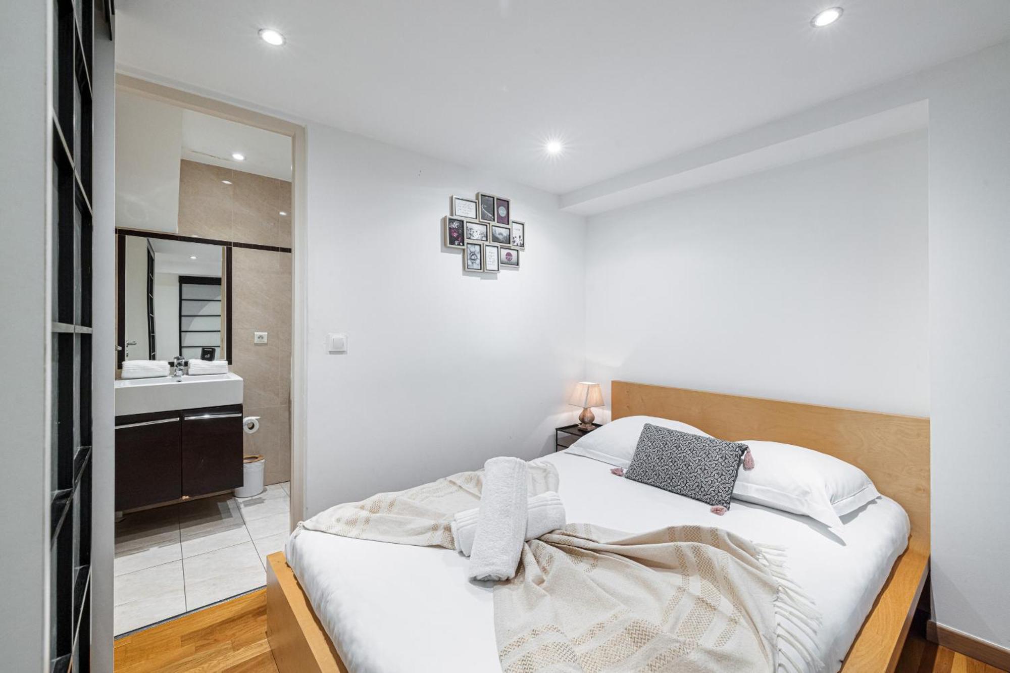 Appartement Massena Street - 1 Bdr Duplex With Ac & Parking à Nice Extérieur photo